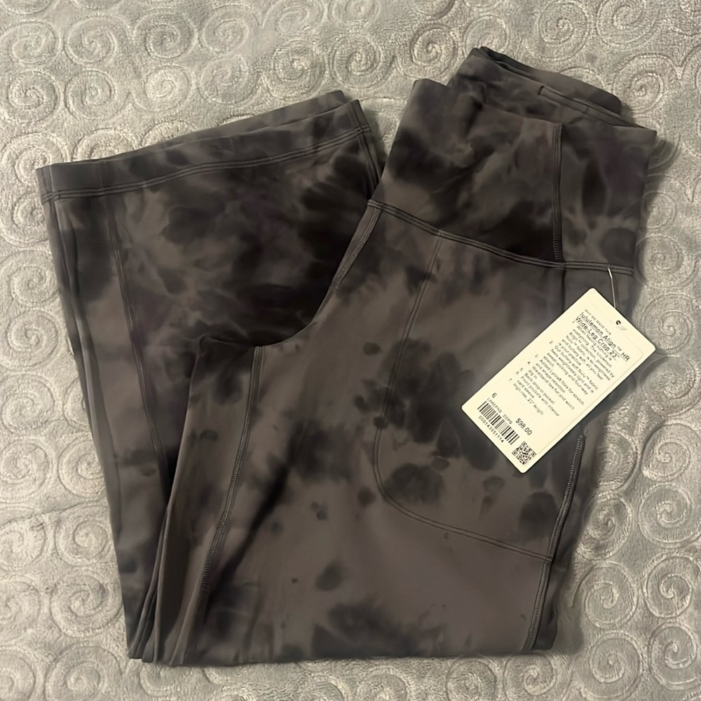 Nwt lululemon align HR, wide leg, crop 23”